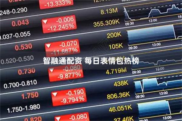 智融通配资 每日表情包热榜